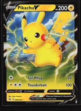 Pikachu V 086/264 SWSH08: Fusion Strike Ultra Rare Pokemon Card