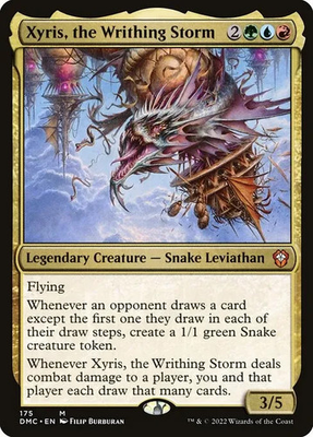 #ad #ad Xyris the Writhing Storm – Temur Wheels and Token Pressure Commander Deck $90.00