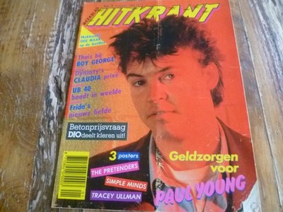 Hitkrant 1984: Paul Young/Boy George/Abba/Doe Maar/Adam Ant/Pamela Bellwood