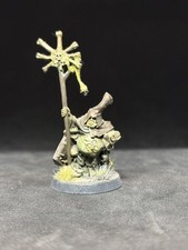 Warhammer Age of Sigmar Maggotkin Nurgle Chaos Sorcerer OOP Finecast 