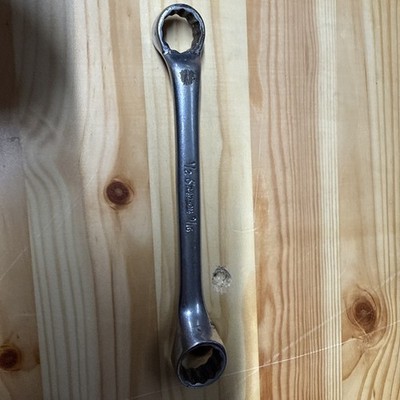 Snap-On XS1618 1/2-9/16'' 12-Punkt SAE kurzer 10° Offset Ringschlüssel (#T2362)