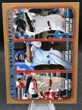 2024 Topps Series 1 AL Home Run Leaders (Ohtani, Garcia, Robert) #179 Gold /2024