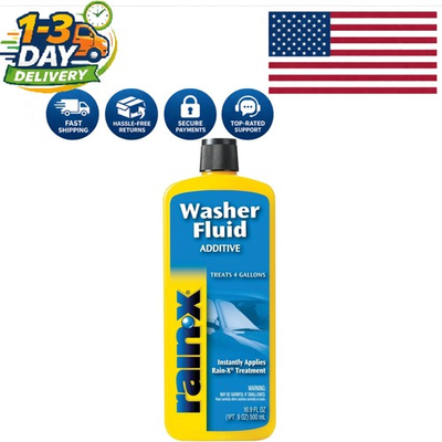 #ad Rain X Washer Fluid Additive 16.9 Fl Oz Streak Free and Water Beading Power $8.99