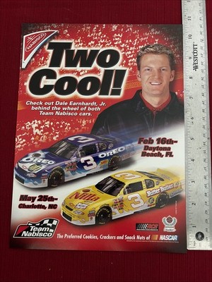 Dale Earnhardt Jr. for Nabisco NASCAR 2002 Print Ad