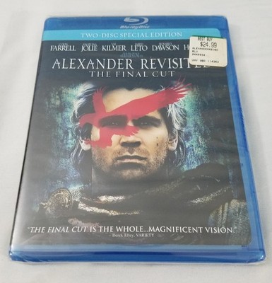 Alexander Revisited The Final Cut blu ray NEW SEALED bluray Movie