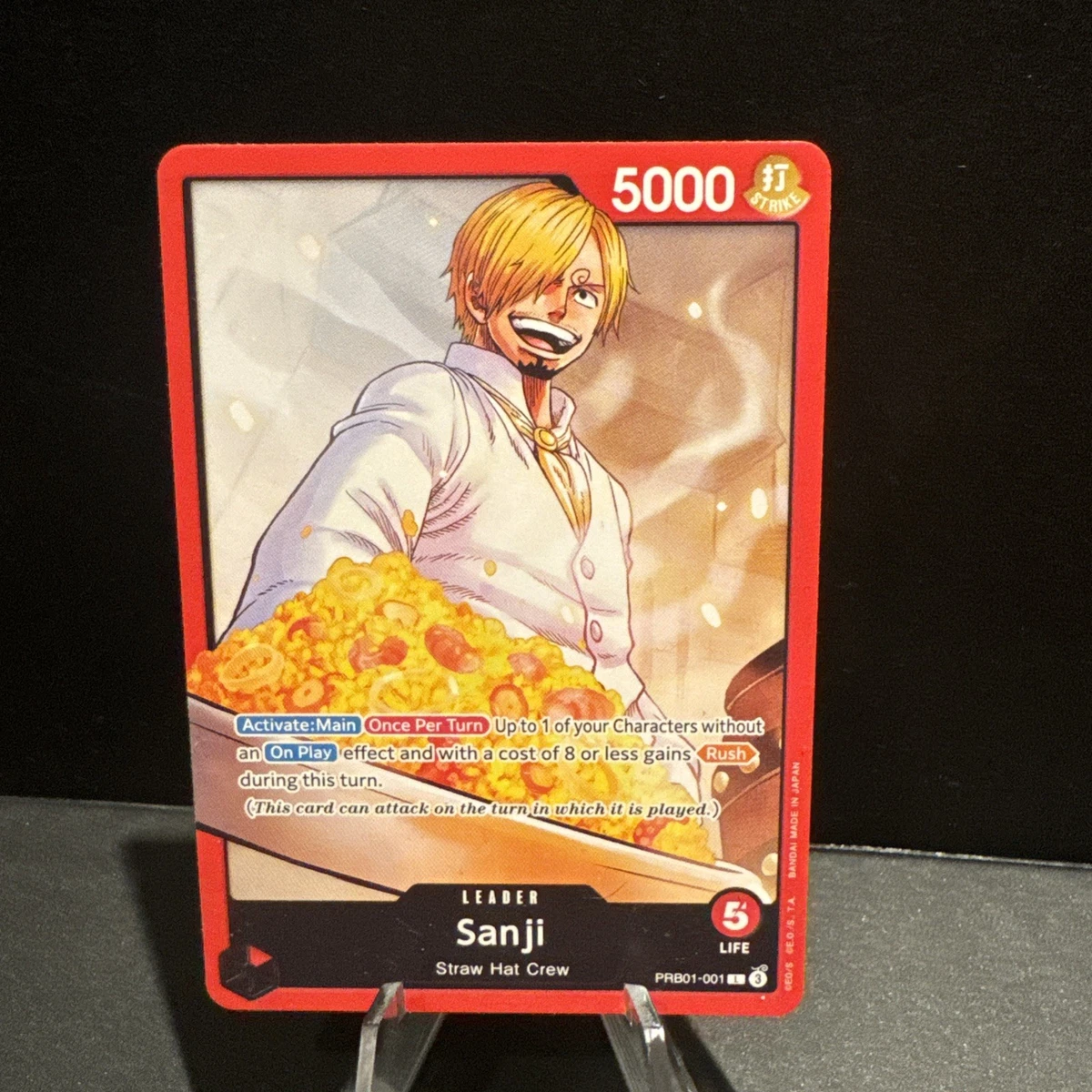 25+ Sanji PRB01-001 Premium Booster -The Best- for sale | Updated