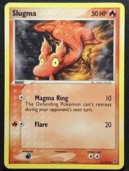 Slugma 75/107 EX Deoxys Common Pokemon Card