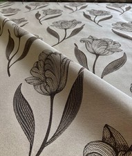 7 Metres of Floral Upholstery Fabric FREE POSTAGE