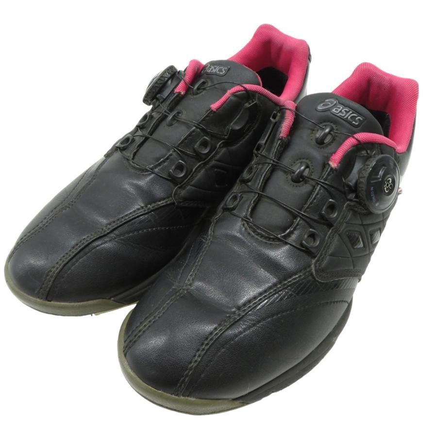 Asics GEL-TUSK Boa Waterproof Golf Shoes for Women - Black 22.5cm