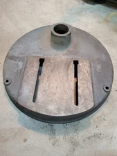 READ DISC. Walker Turner 15" Drill Press Base DDP-80 --  2 3/4" Diameter Column 