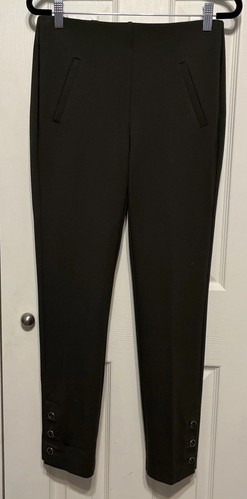 Chico's Primordial Forest So Slimming Button Juliet Ankle Pants Size 00(0/2)NWT - Picture 1 of 12