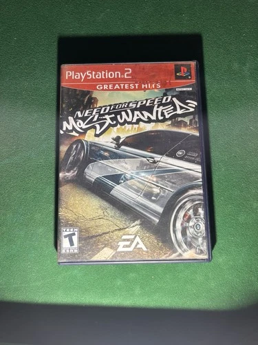 EA Need for Speed: Most Wanted Racing Sony PlayStation 2 2005 Manual Included