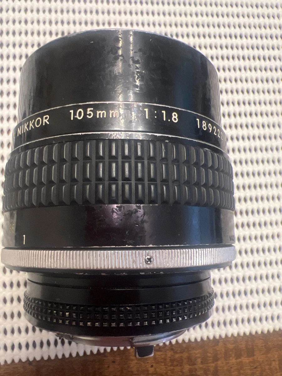Nikon f/1.8 Camera Lenses 105mm Focal for sale | eBay
