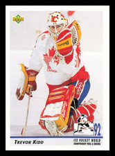 1992-93 Upper Deck Trevor Kidd #385 Canada Hockey Card NHL Goalie Vintage