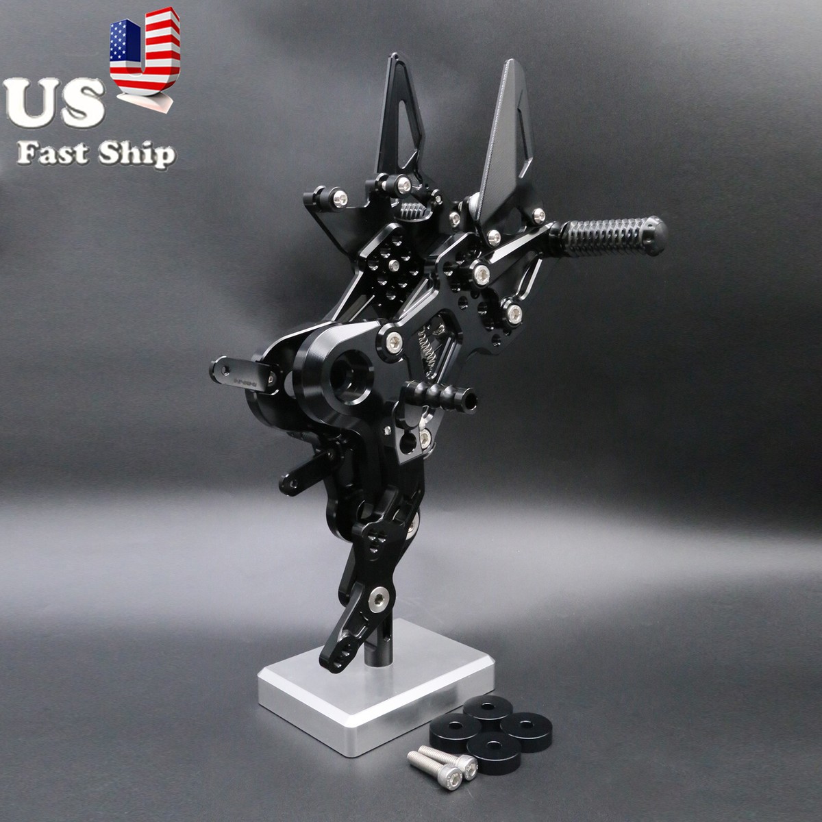 【トリニダード】
ヒューゴ ヒューゴ・リョンモデル 2BA Fit CFMOTO CF MOTO 450SR CF450SR 450 SR CNC Rearsets Foot