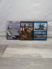 Lot Of 3 Victory At Sea 2 DVD Box Set Collectors Edition,  WW II, Victory At Sea