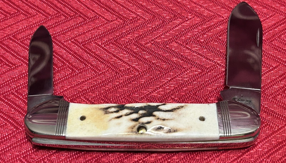 New 2017 CASE XX Knife Vintage Stag Canoe V52131 SS 52957 | eBay