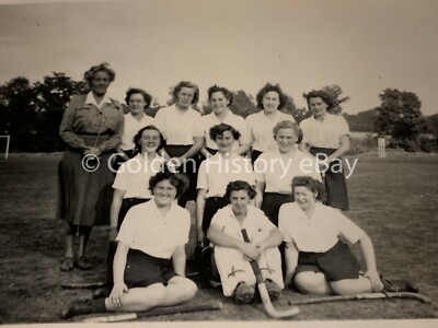1948/9 HOCKEY TEAM 1ST XI HOCKERILL TEACHER TRAINING COLLEGE RP ECHTFOTO