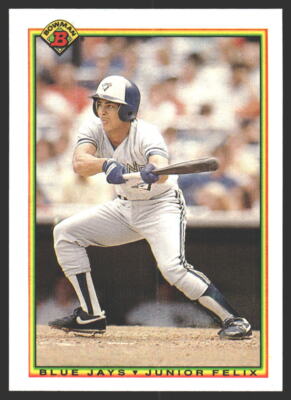 Junior Felix #522 1990 Bowman Toronto Blue Jays