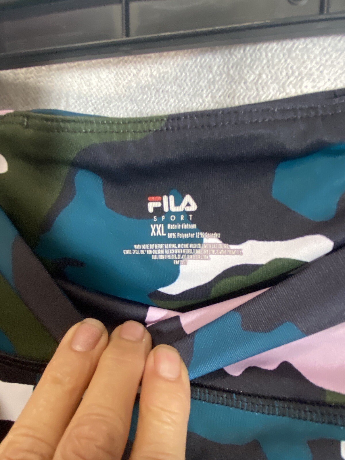 FILA SPORT LEGGINGS DONNA L YOGA FULL VERDE NERO ROSA BIANCO MIMETICO ⭐️COME NUOVI⭐️