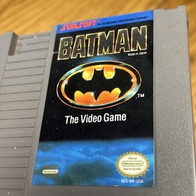 Batman Nintendo Entertainment System 1990 NES TESTED FREE SHIPPING