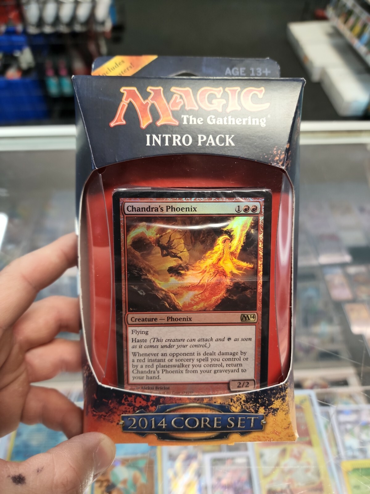 Magic Intro Pack Magic the Gathering Magic 2014 (M14) - Intro Pack - Fire Surge, NEW ...