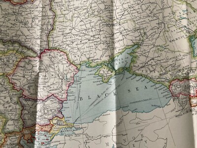 Philips' Authentic Imperial Maps series - EUROPE - No 4 | eBay UK
