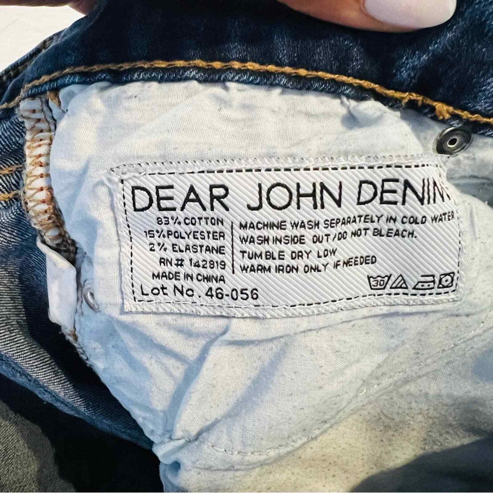 Dear John Distressed Patchwork Jeans - image 6