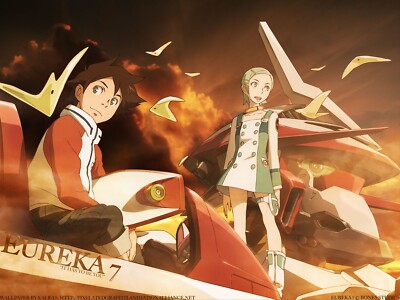 Anime eureka seven girls CCG Gaming Mat Desk