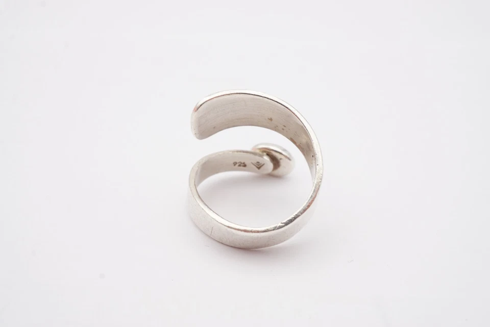 Silpada Sterling Silver 925 Black Onyx Ring Size 6 Adjustable - Image 4 of 4