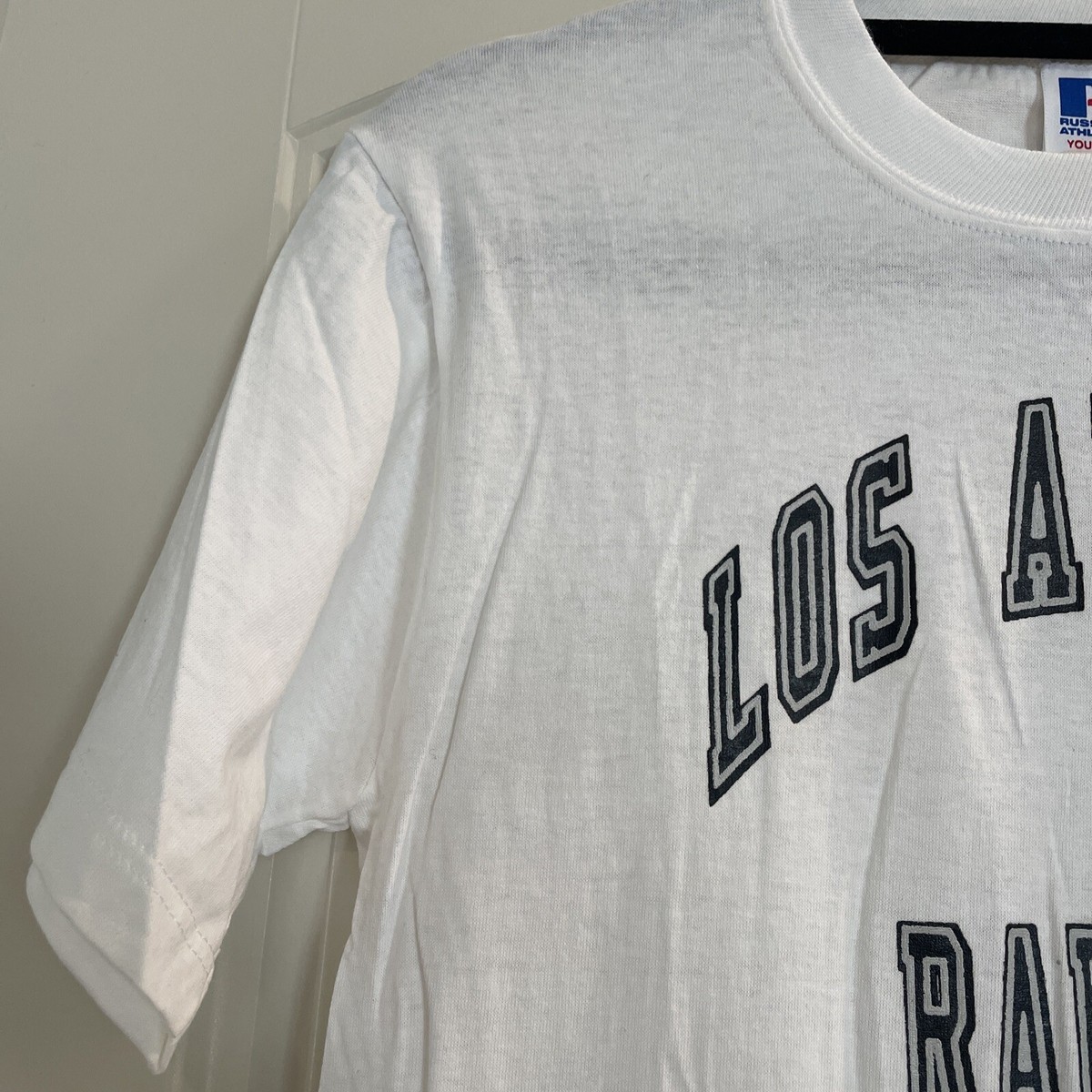 Vintage Russell Athletic Los Angeles Raiders T Shirt NFL Youth