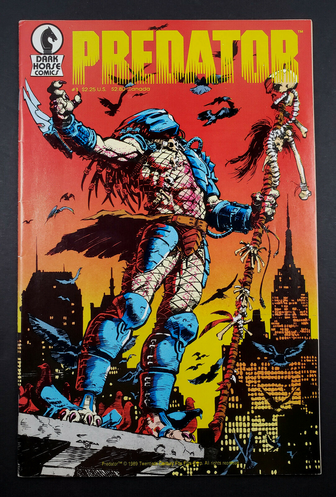 Predator #1 (1989, Dark Horse) 1st Print 1st Appearance of Predator in Comics