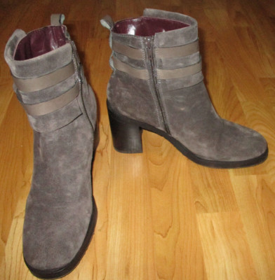 Progetto Stiefeletten Stiefel Gr. 41 Leder Plateau sehr guter Zustand