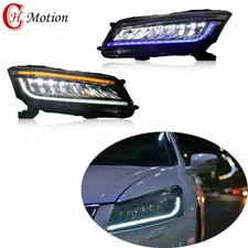 HCmotion LED Headlights For Honda Accord 2008-2012 Sedan DRL Start up Animation
