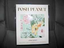 POSH PEANUT ERIN CRIB SHEET NEW