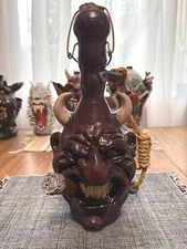 Dan Norton "Devil" Pottery Face Jug