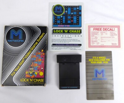 Atari 2600 Spiel in OVP -- LOCK N CHASE (Mattel) -- VCS - nice