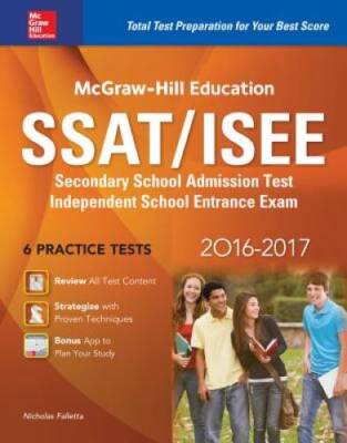 McGraw-Hill Education SSAT/ISEE 2016-2017 (Test Prep) - Paperback - GOOD