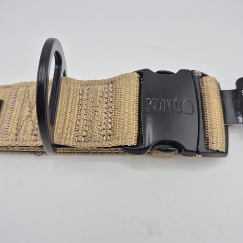 KONG Max HD Ultra Durable Tan XL Neoprene Padded Adjustable Dog Collar Belt - Picture 6 of 8