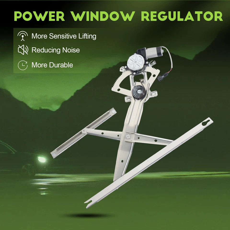 Regulador de ventana eléctrica delantero derecho con motor para camioneta Ford F250 F350 F450 F550 Foto 3 de 4