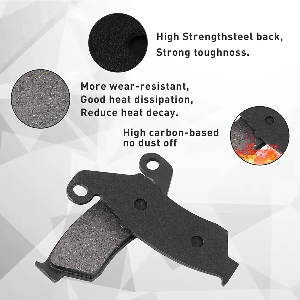 Brake Pads for Kawasaki KX250 KX250F KX450F KLX450R Yamaha YZ125 YZ250 YZ426F - Image 4 of 4