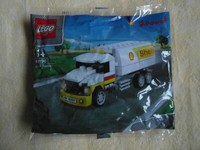 Lego Shell V-Power 40196 Shell Tanker Polybag Blister Neu / Ovp