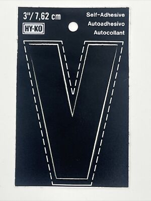 Hy-Ko 3 In. Vinyl Black Self-adhesive Letter J for sale Hy-Ko 3 In. Vinyl Black Self-adhesive Letter J for sale