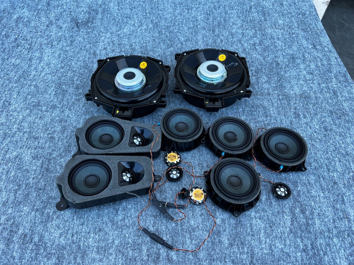 HARMAN KARDON SPEAKER WOOFER TWEETER SET SPEAKERS BMW F15 X5 2014