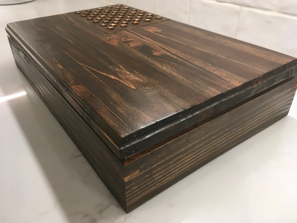 Colt Python 6" Barrel Case with American Flag Insert - Image 4 of 4