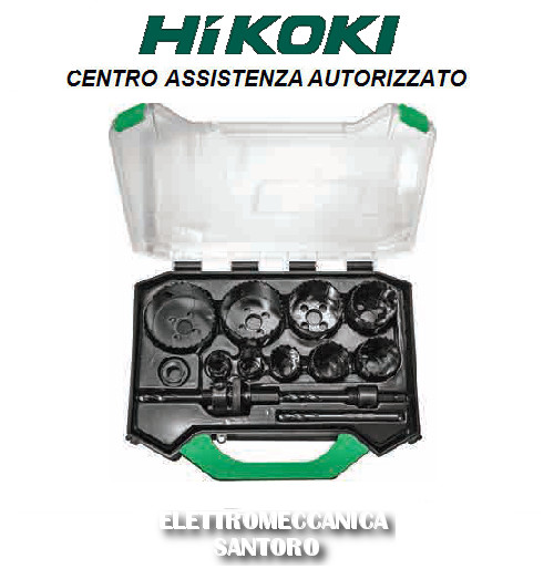 KIT SEGA TAZZA BIMETALLICHE HSS COBALTO 19 22 29 35 38 44 51 57 64 HIKOKO HITACH