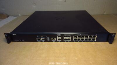 Dell SonicWall NSA 4600 Firewall 12-Port Network Security Appliance 1RK26-0A3