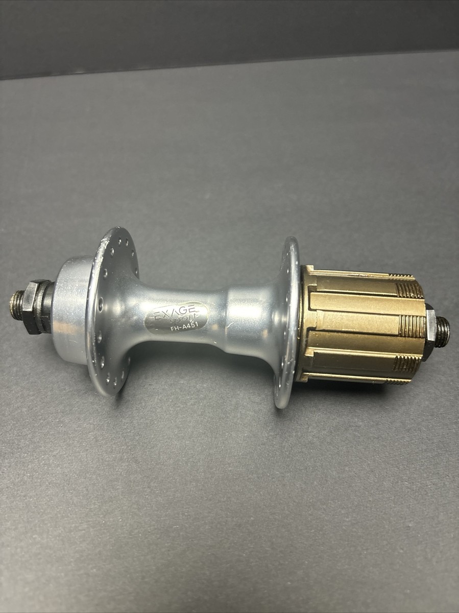 NOS Shimano 32h Exage Sport 7 Spd Rear Uniglide Hub FH-A451 Road