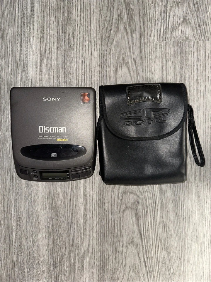 Sony Discman D-202 CD Compact Player *Laser Defekt*