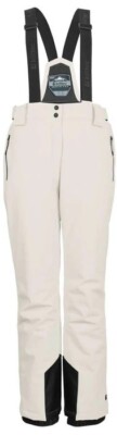 NWT Women's KILLTEC Insulated Ski Snow Bib Pants w/Removable Straps 2024 White